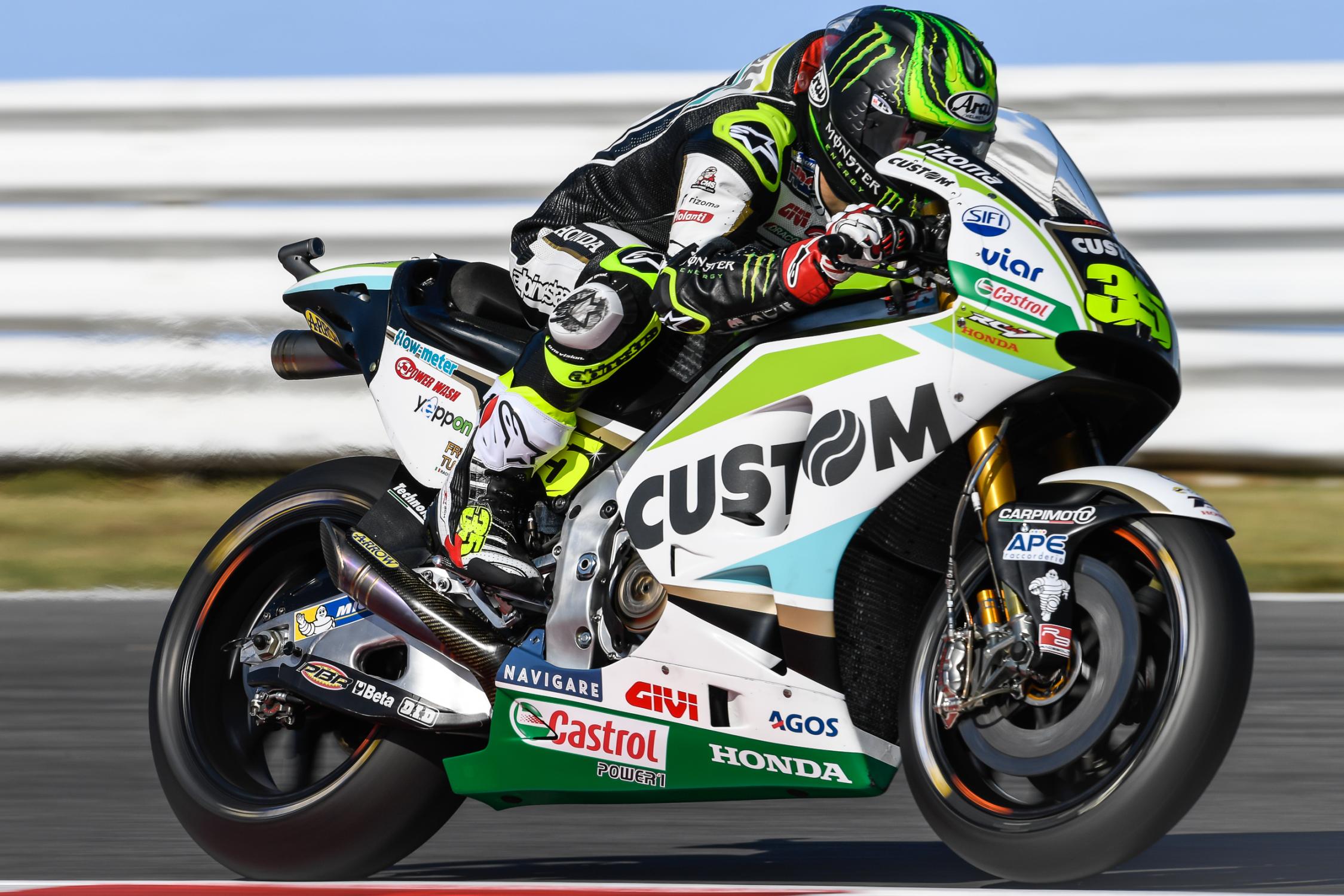 Crutchlow 6e na eerste dag op Misano