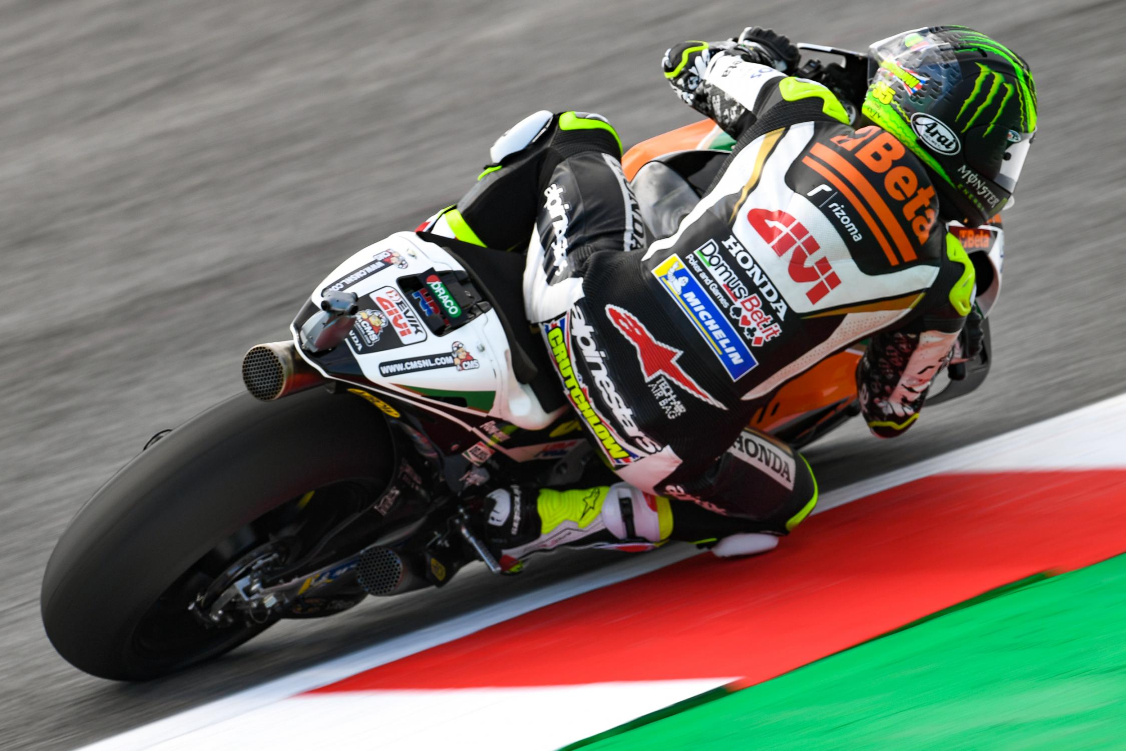 Crutchlow 3e na eerste dag op Misano