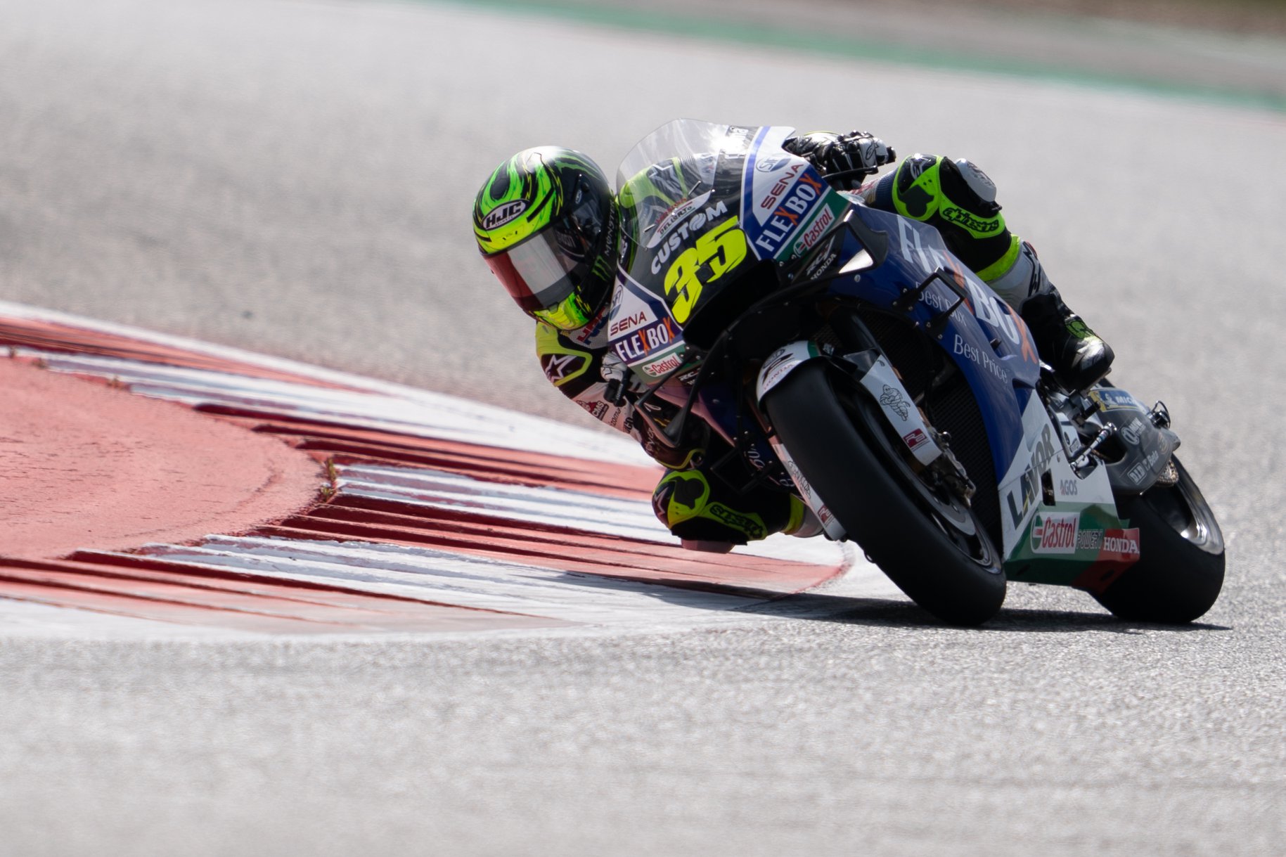 Crurchlow op de eerste rij in Texas