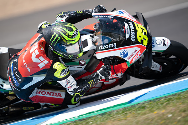 Crutchlow start vanaf 2e rij in Spanje