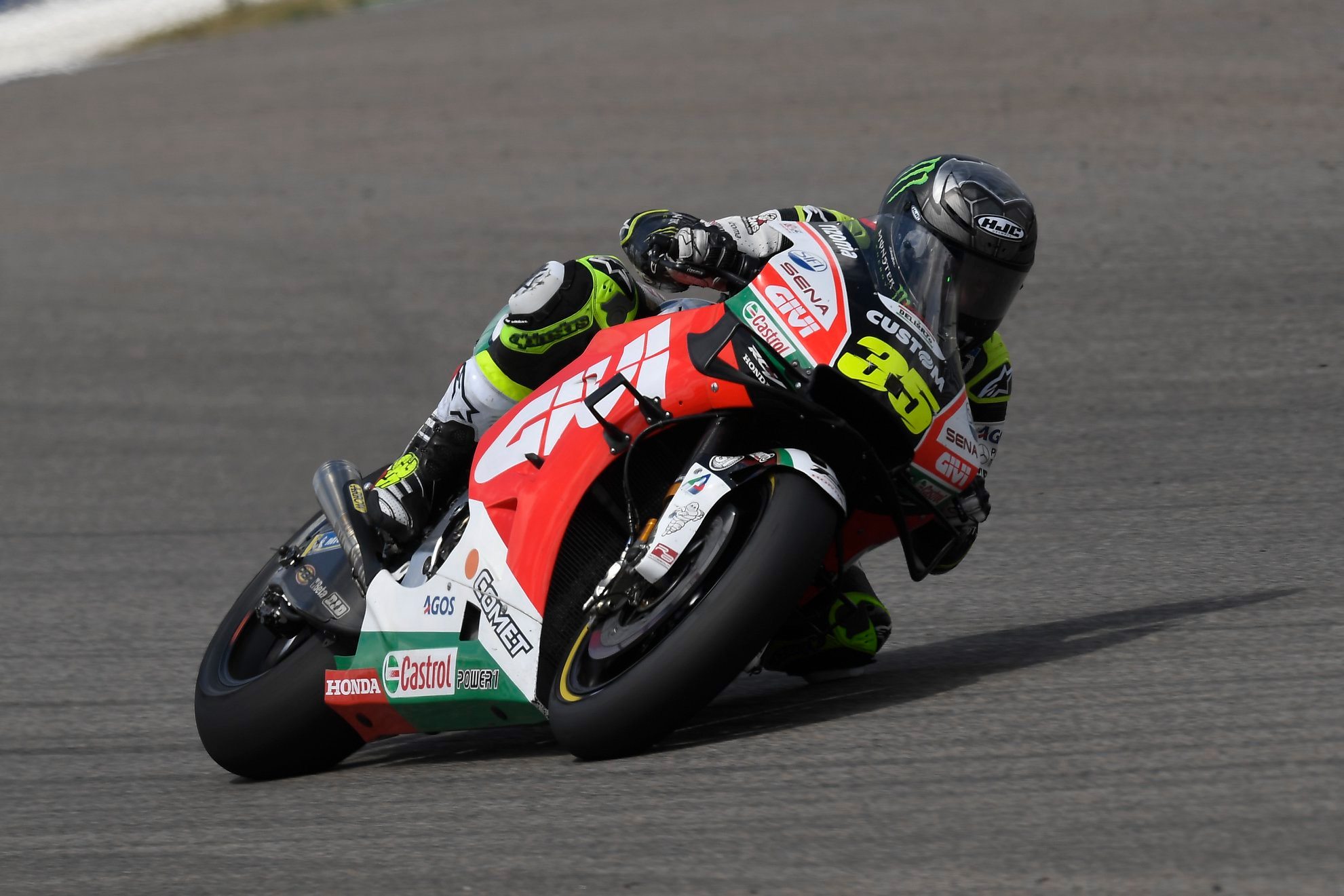 Incredible podium for Crutchlow in Germany