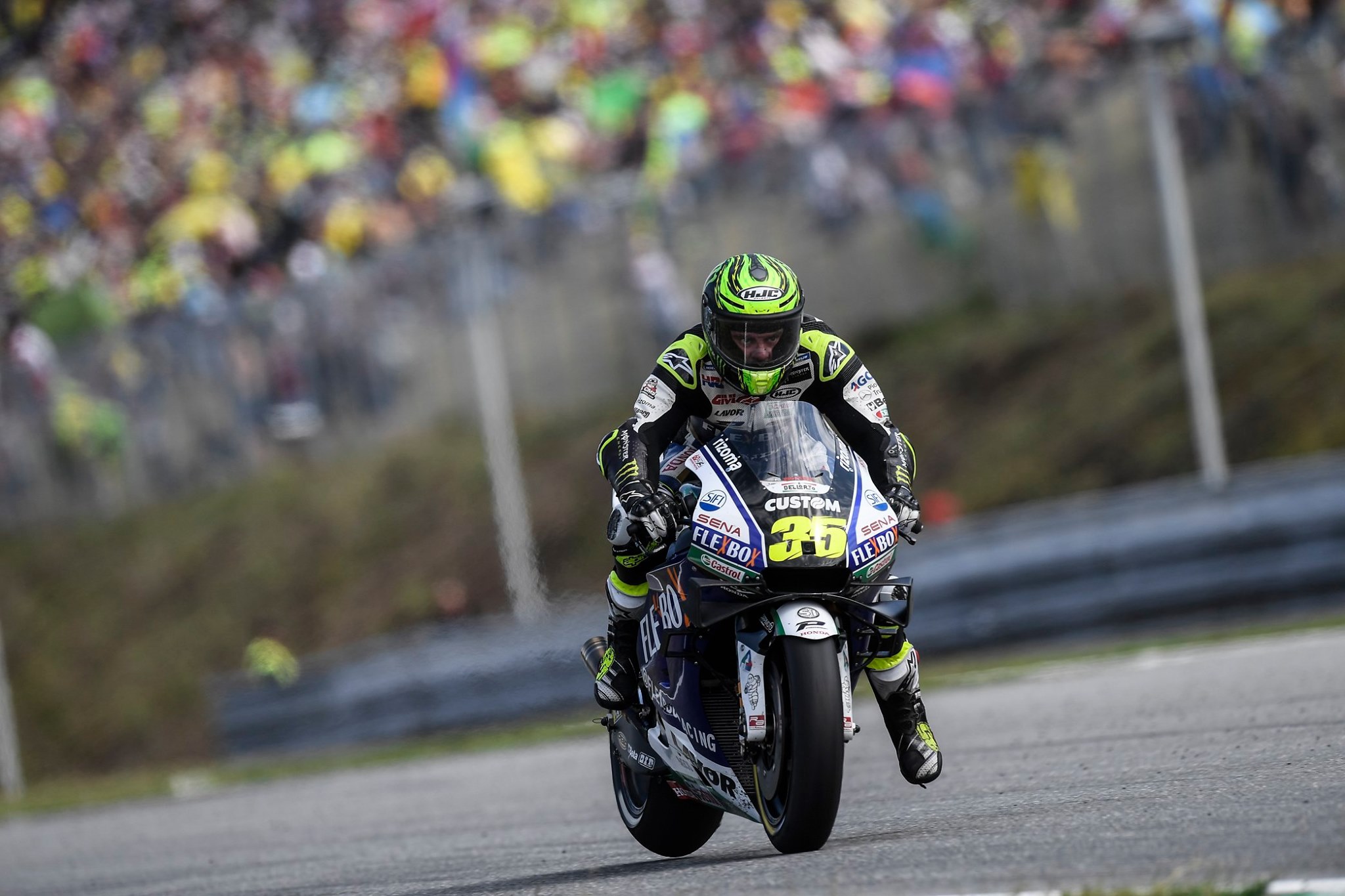 Crutchlow satisfied with fifth place in Brno