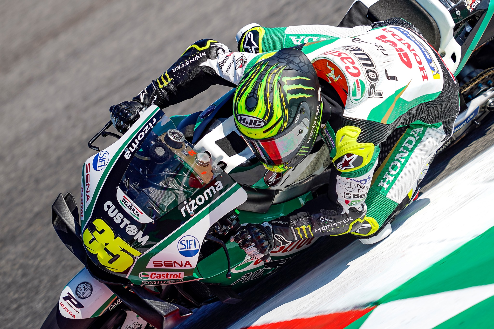 Intensive day for Crutchlow at Misano