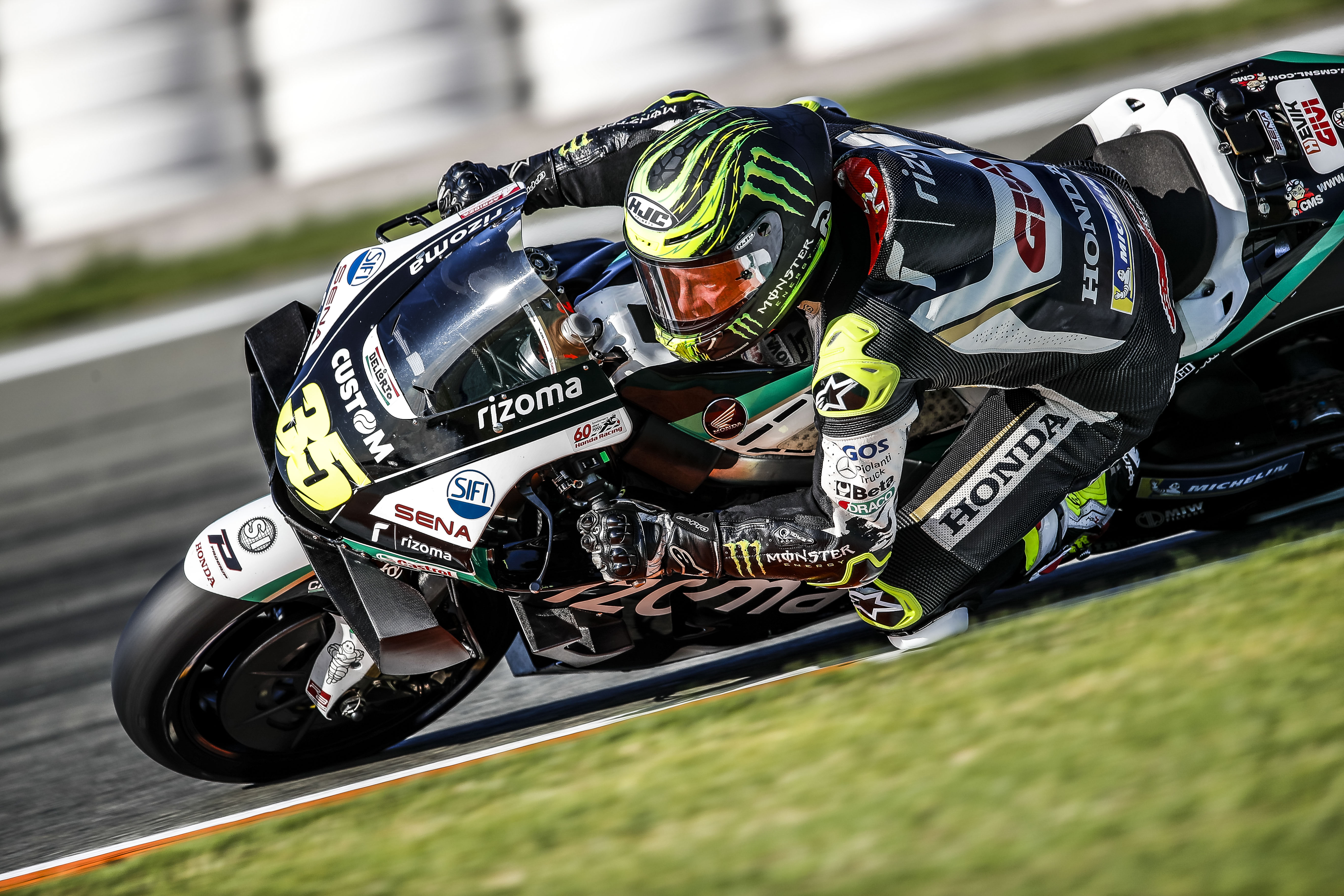 Early end for Crutchlow in Valencia