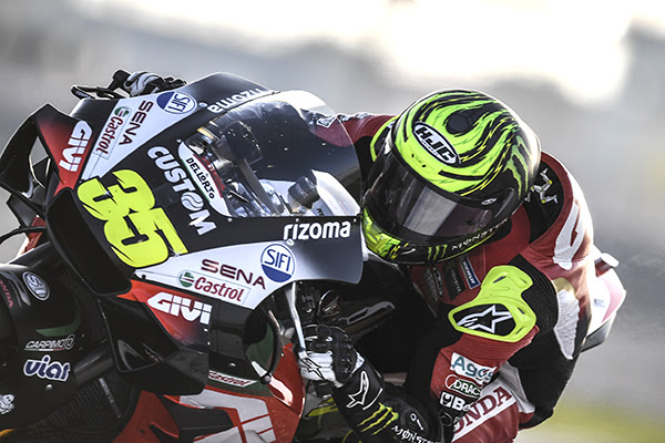Busy first day for Crutchlow in Qatar