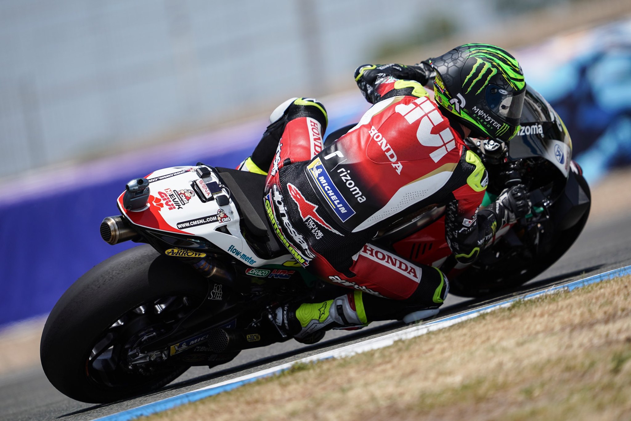 Crutchlow third overall on positive first day of MotoGP racing