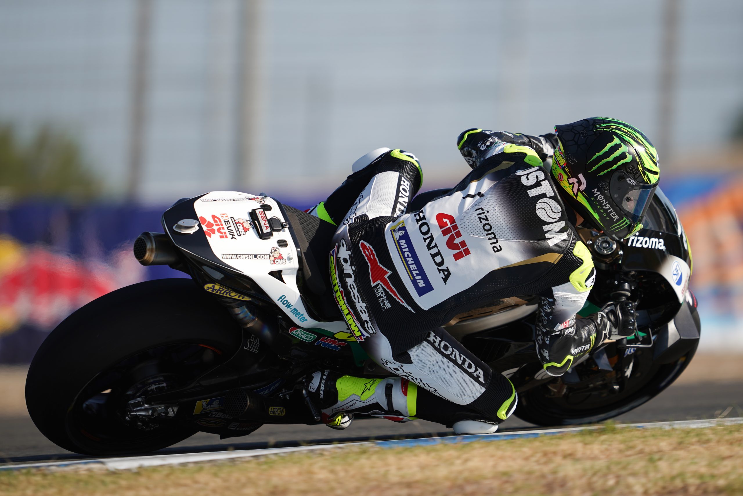 Crutchlow battles on to 5th row in Jerez