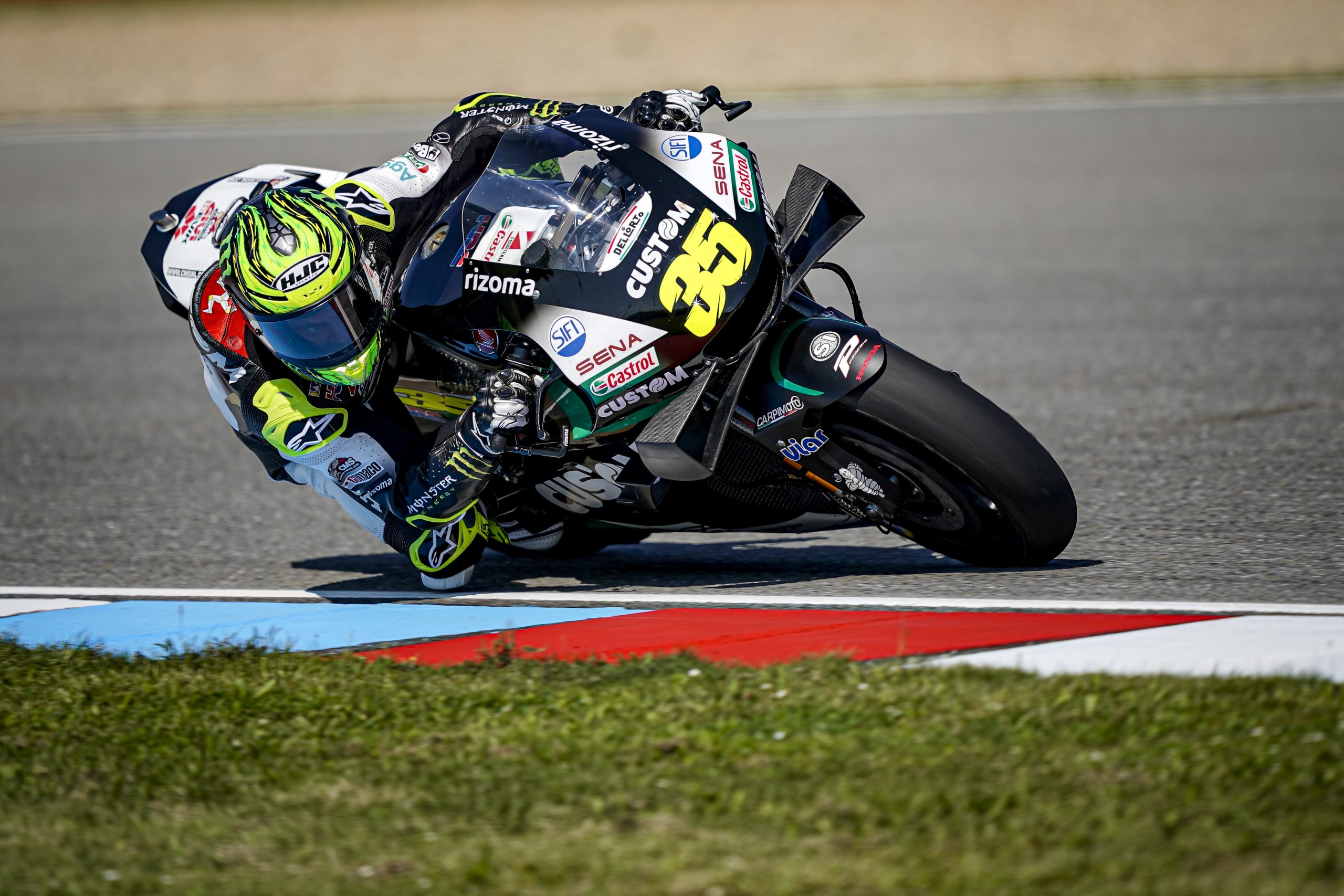 Crutchlow encouraged by opening day in Brno
