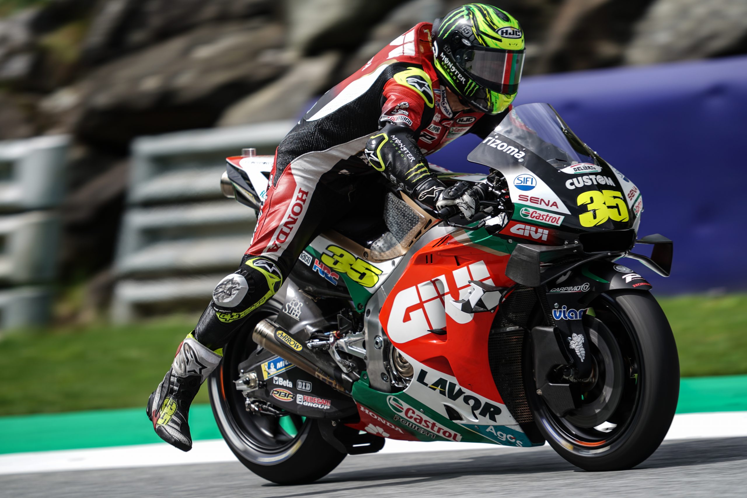 Crutchlow on the 5th row in Spielberg