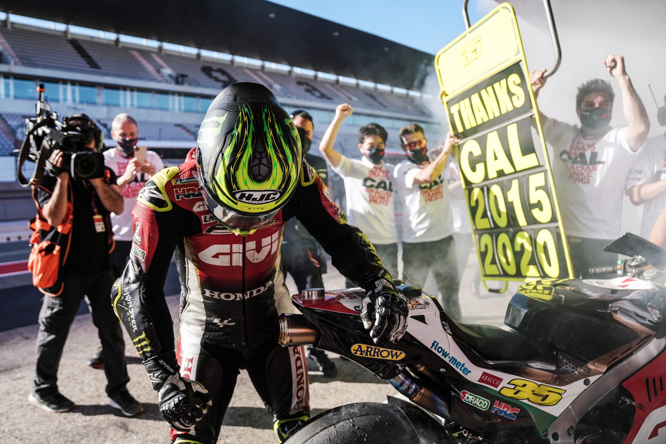 Crutchlow signs off with points finish in Portimao
